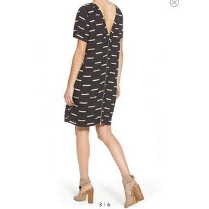Madewell Ikat Dash Dress with Back Zipper